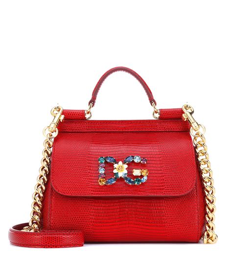 dolce gabbana bags red|dolce and gabbana pouch.